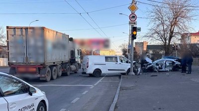 ДТП на Ріхтера 1 січня