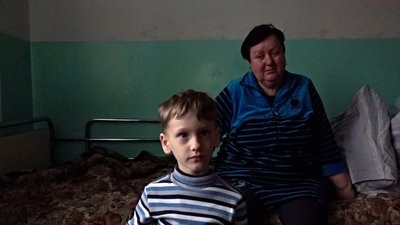 Рятувалися від війни: як живе у Прилуцькій лікарні родина з Києва Рятувалися від війни: як живе у Прилуцькій лікарні родина з Києва