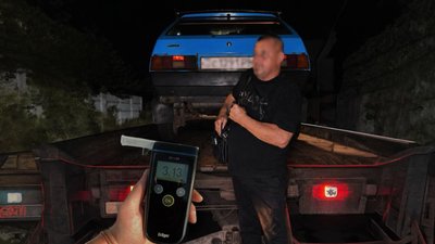 Нетверезий за кермом: у Чернігові відсторонили водія, у якого рівень алкоголю више у 15 р