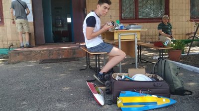 Змагання з байдаркового модельного спорту відбулись у Сумах Змагання з байдаркового модельного спорту відбулись у Сумах