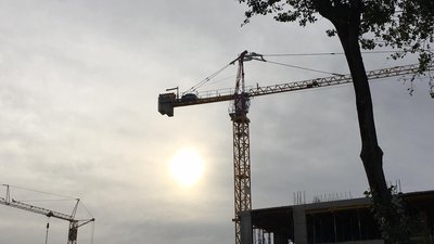 Львівські кранівники вийшли на протест Львівські кранівники вийшли на протест