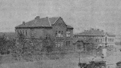 Фото будинку на Балківській, 128 з календаря "Domu Polskiego w Odesie" 1908 року.