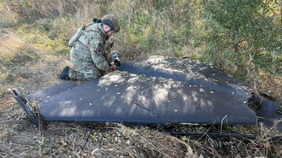 На Полтавщині вибухотехніки знешкодили бойову частину російського БпЛА
