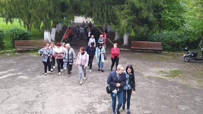 На Львівщині протестували працівники психіатричної лікарні На Львівщині протестували працівники психіатричної лікарні