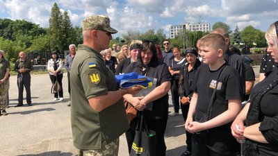 Прощання з військовим Юрієм Фурлою Прощання з військовим Юрієм Фурлою