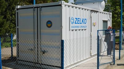 На Херсонщині у Скадовській районній лікарні ввели в експлуатацію кисневу станцію