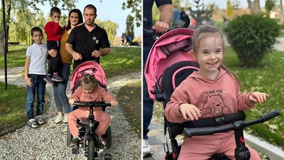 Подружжя з Кіровоградщини виховують доньку із синдромом Дауна Подружжя з Кіровоградщини виховують доньку із синдромом Дауна