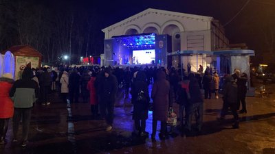 Закриття ялинки у Вінниці Закриття ялинки у Вінниці
