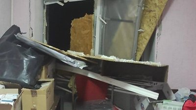 Нікопольщина, пошкоджена пожежна частина, атаки РФ