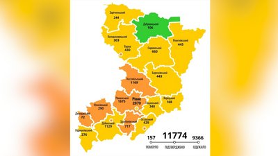 COVID-статистика: на Рівненщині підтвердили ще 153 випадки коронавірусу COVID-статистика: на Рівненщині підтвердили ще 153 випадки коронавірусу