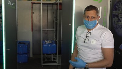 Харківські інженери створюють тунелі для дезінфекції від COVID-19