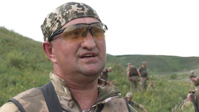 Бійці харківського батальйону ЗСУ показали своє тренування Бійці харківського батальйону ЗСУ показали своє тренування