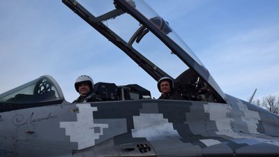 Соколи Прикарпаття виконали льотну зміну Соколи Прикарпаття виконали льотну зміну
