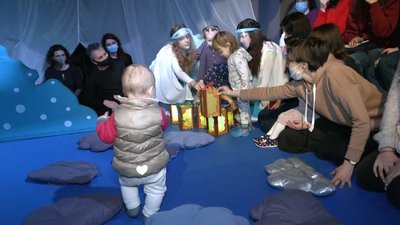 У Львівському театрі ляльок покажуть виставу «Веселі ангелята» У Львівському театрі ляльок покажуть виставу «Веселі ангелята»
