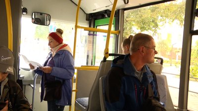 До кінця року в комунальному транспорті Житомира контролерів стане на третину більше До кінця року в комунальному транспорті Житомира контролерів стане на третину більше
