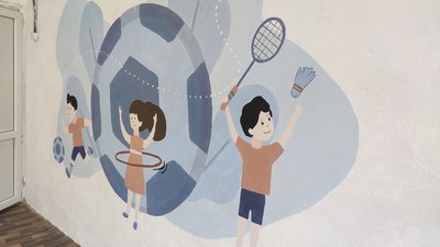 Малюнок на спортивну тему Малюнок на спортивну тему