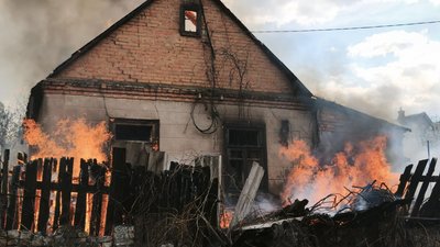 У Запоріжжі сталось загоряння житлового будинку: загинула жінка