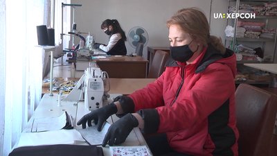 Захисні маски замість постільної білизни: новий профіль підприємства на Херсонщині