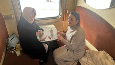 У Харкові працюють шість вагонів незламності від "Укрзалізниці"