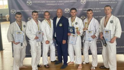 Судові охоронці Прикарпаття здобули перше місце у чемпіонаті з рукопашного бою