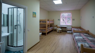 Інтер'єр притулку для жінок у Глинянській громаді, 5 січня 2024. Інтер'єр притулку для жінок у Глинянській громаді, 5 січня 2024.