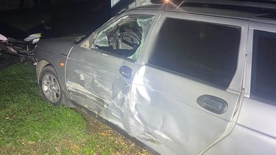 У Первомайську через аварію мотоцикла та ВАЗ 27 жовтня травмувались підлітки