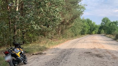Аварія у селі Черче на Волині, мотоцикл, ДТП, неповнолітня травмувалася
