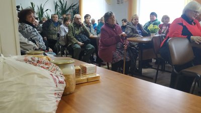 Вручили продуктові набори для підопічних Луцького терцентру соціального обслуговування