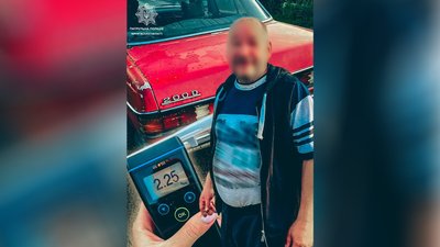 Рівень алкоголю перевищував норму в 11 разів: патрульні зупинили п'яного водія
