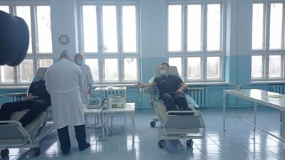Акція "Здай кров – подаруй шанс на життя". У Тернополі 20 осіб стали донорами Акція "Здай кров – подаруй шанс на життя". У Тернополі 20 осіб стали донорами