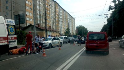 Івано-Франківськ, ДТП, Audi, поліція