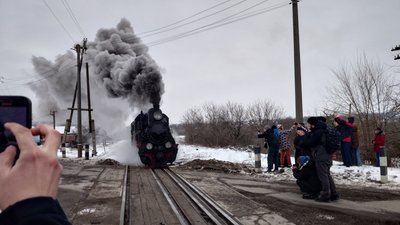 На Кіровоградщині відбувся перший у 2026 році ретро-тур Гайворонською вузькоколійкою На Кіровоградщині відбувся перший у 2026 році ретро-тур Гайворонською вузькоколійкою