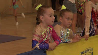 Змагання зі спортивної аеробіки відбулись у Сумах