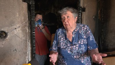 Квартира після прильоту дрона