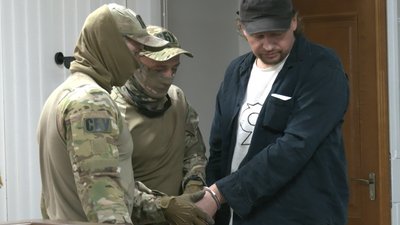 Максим Кривош у залі суду