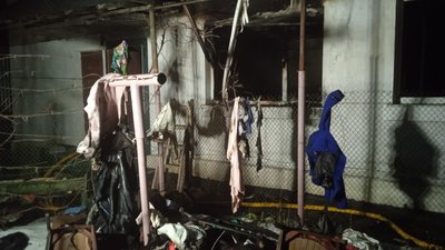Пожежа у львівському будинку Пожежа у львівському будинку
