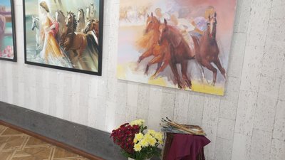 "Пам`яті митця": у Миколаєві відкрилася виставка картин Валерія Купцова