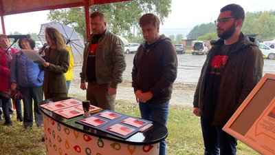 "Гадяцьке сафарі" – це супротив усієї громади": учасники подій погасили марку на Полтавщині "Гадяцьке сафарі" – це супротив усієї громади": учасники подій погасили марку на Полтавщині