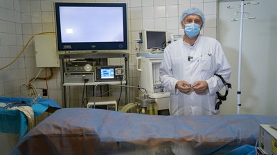 У лікарні Дніпра військовому дістали уламок кулі з голови У лікарні Дніпра військовому дістали уламок кулі з голови