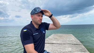 Військовослужбовці ВМС України збивають російські ракети, що летять на Одещину