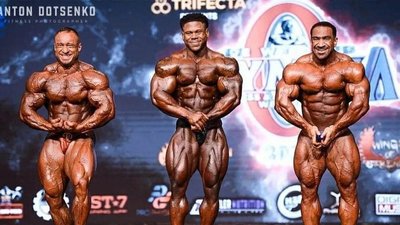 Бодібілдер з Тернополя Олег Кривий на турнірі "Містер Олімпія"