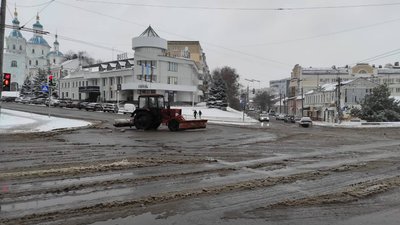 На Сумщині випав перший сніг