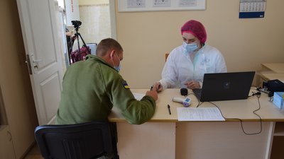 На Одещині понад 60 прикордонників вакцинували від COVID-19 На Одещині понад 60 прикордонників вакцинували від COVID-19