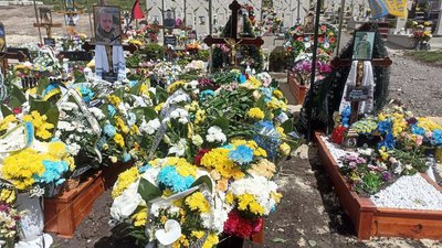 Похорон кулеметника Віталія Тимківа Похорон кулеметника Віталія Тимківа