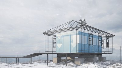 На антарктичній станції "Академік Вернадський" встановлять інсталяцію у вигляді української хати На антарктичній станції "Академік Вернадський" встановлять інсталяцію у вигляді української хати