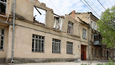 Наслідки обстрілу Одеси 30 квітня