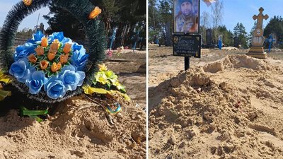 Наруга над могилою воїна в селі на Житомирщині: поліція встановила причетність підлітків, батьки заперечують
