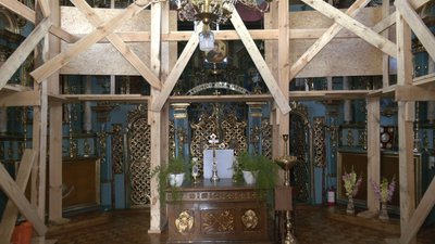 Дерев'яний храм ХVIII століття Дерев'яний храм ХVIII століття