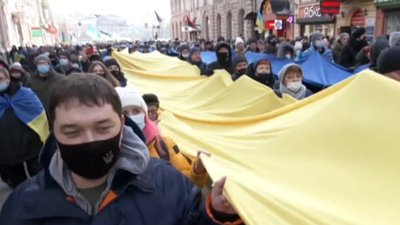У центрі Харкова стартував "Марш єдності" — трансляція У центрі Харкова стартував "Марш єдності" — трансляція