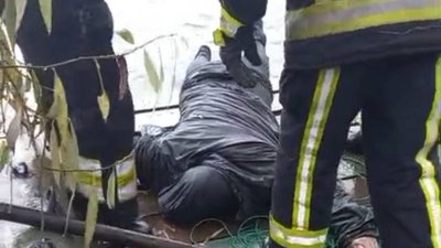 Тіло чоловіка, якого працівники ДСНС вилучили з водойми у Малоданилівській громаді